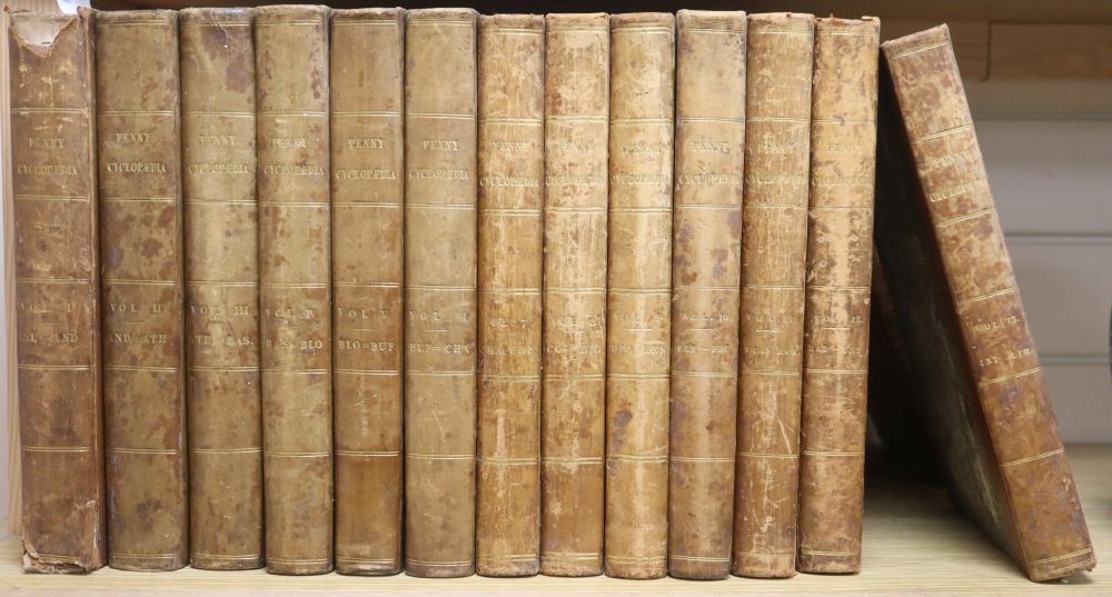 The Penny Cyclopaedia of the Society for the Diffusion of Useful Knowledge, Charles Knight, London 1843 and after, 27 vols,